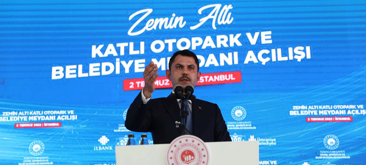 ÜMRANİYE ZEMİN ALTI KATLI OTOPARK VE BELEDİYE MEYDANI AÇILIŞ TÖRENİ