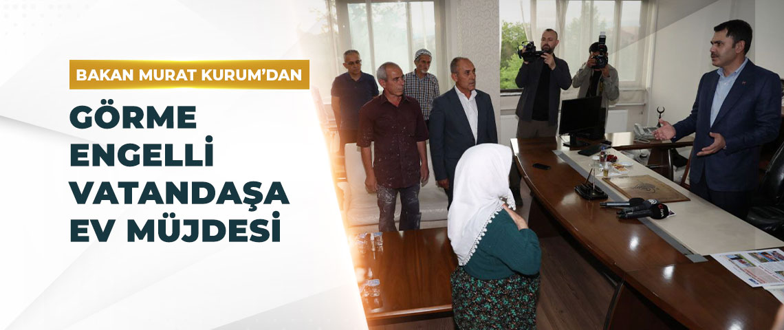 VATANDAŞTAN BAKAN KURUMA TEŞEKKÜR