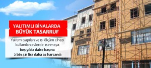 Yalıtımlı Binalarda Büyük Tasarruf