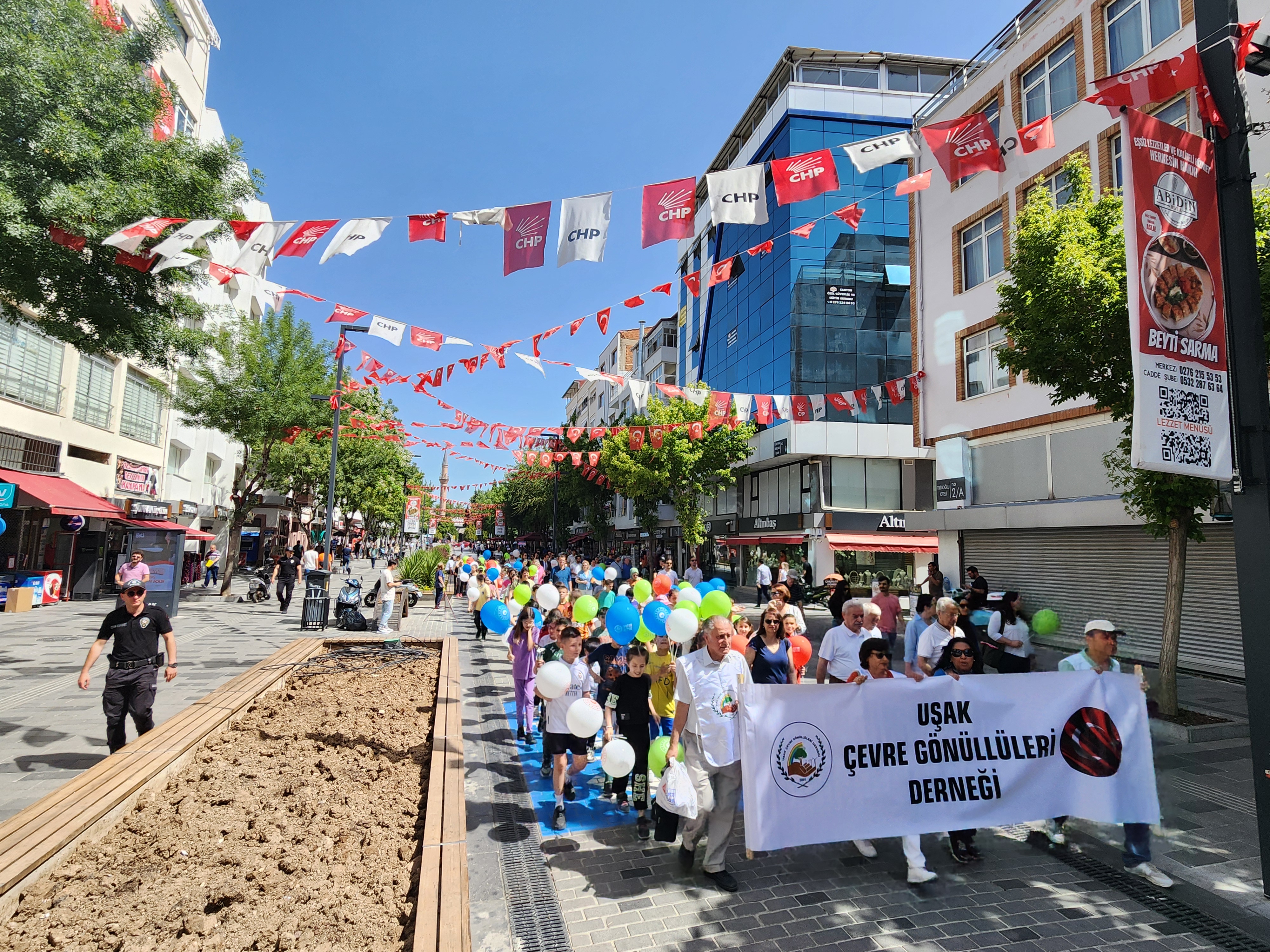 5-9 Haziran 2024 “Türkiye Çevre Haftası” Etkinlikleri – Atatürk ve Kurtuluş Anıtına Çelenk Sunma Töreni ve Çevre Yürüyüşü Etkinliği