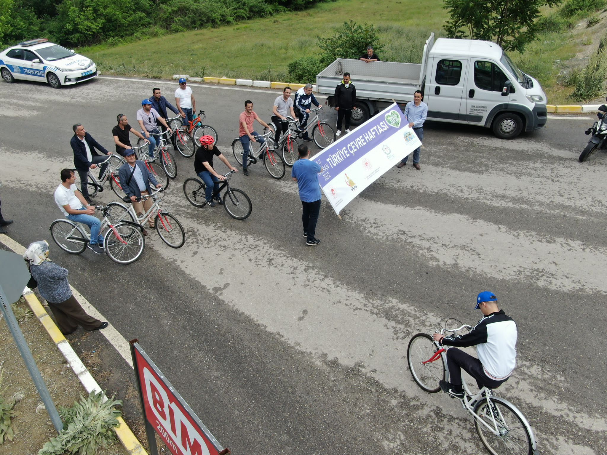 “Çevre İçin Pedalladık”