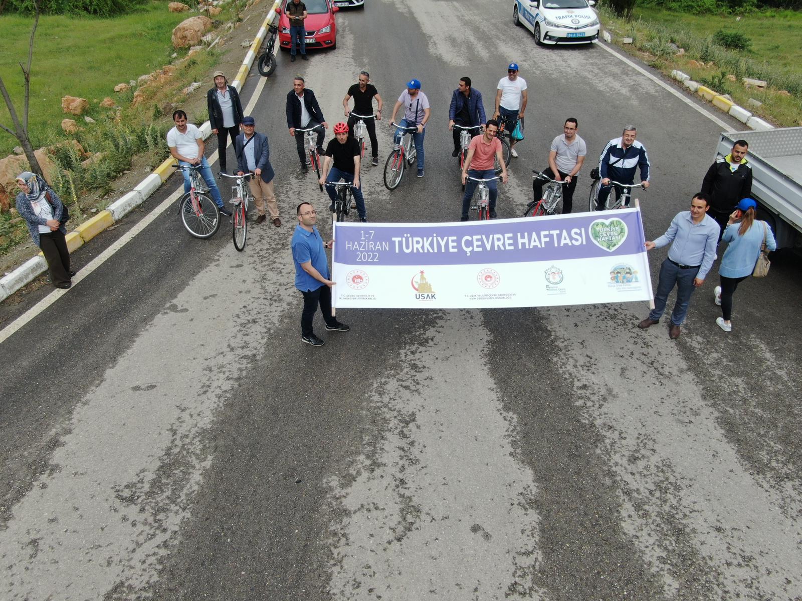 “Çevre İçin Pedalladık”