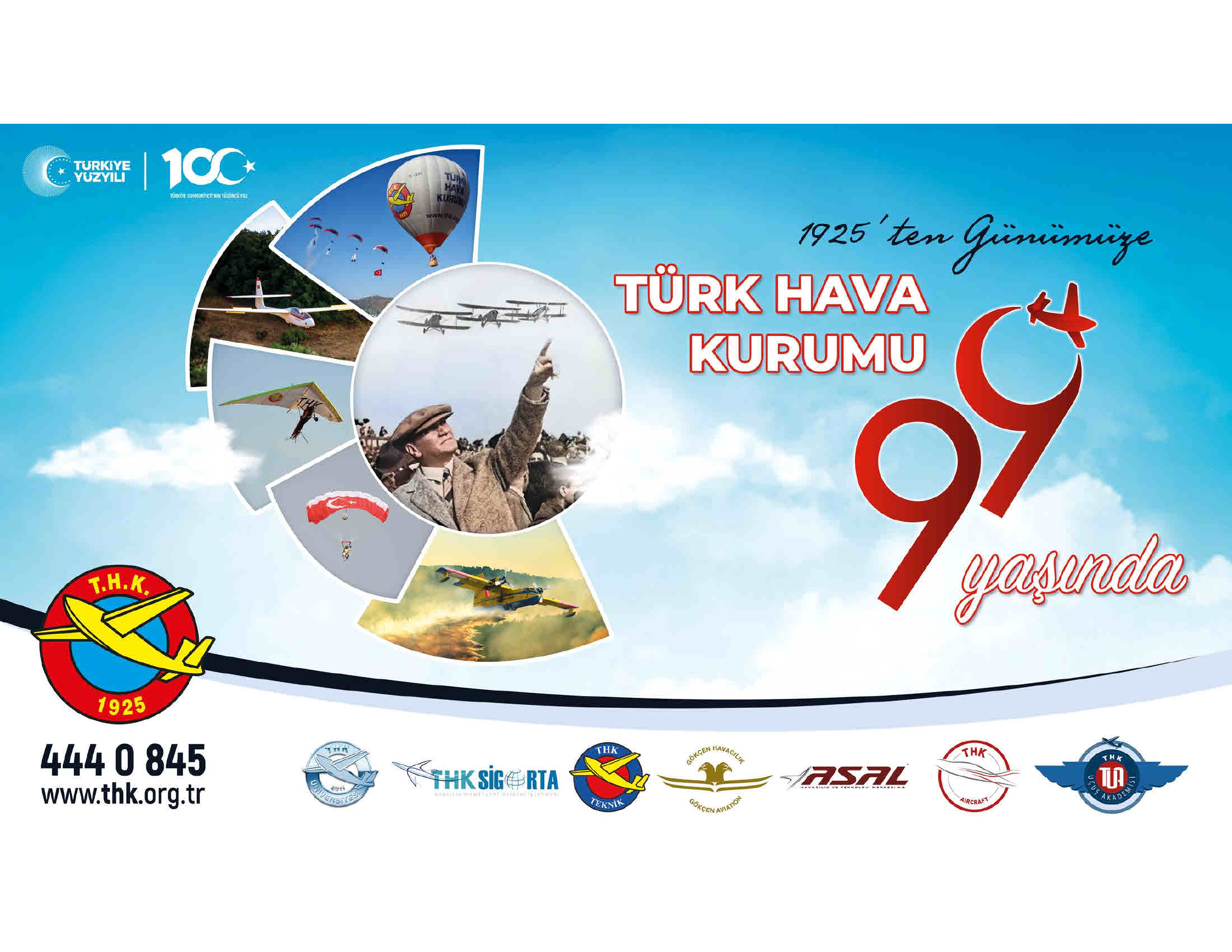 Türk Hava Kurumu 99 Yaşında