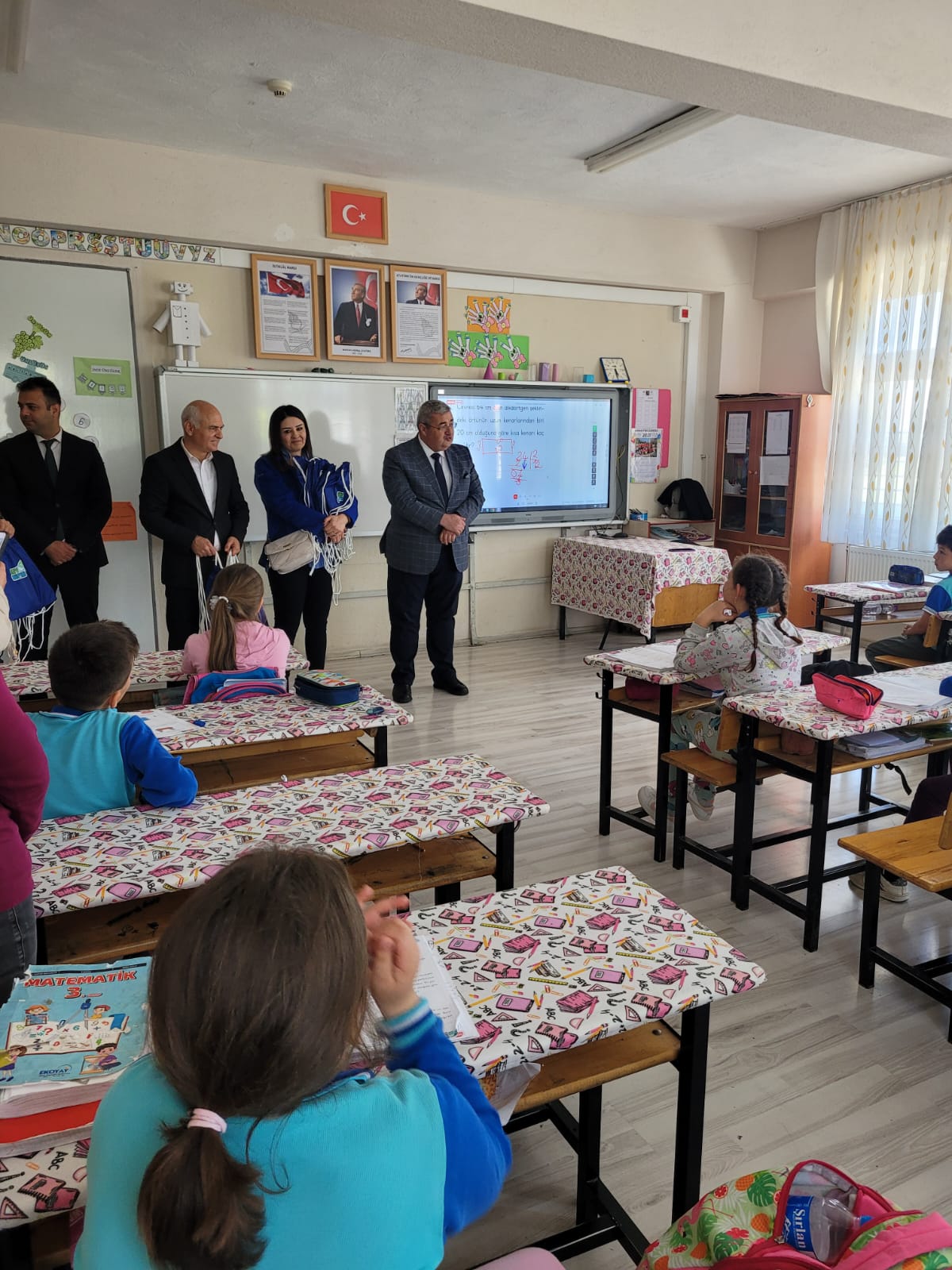 Türkiye Çevre Haftası Kapsamında; İl Müdürlüğümüzce, İlimiz, Banaz İlçesi, Mahire Eynel İlkokulu Ziyaret Edildi