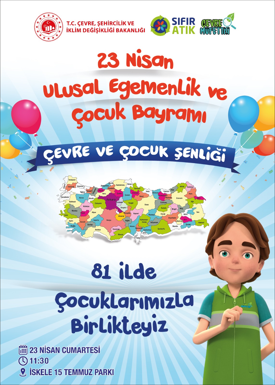 ÇEVRE VE ÇOCUK ŞENLİĞİ