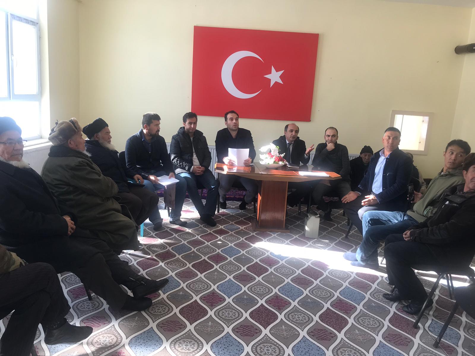 ERCİŞ ULUPAMİR MAHALLESİNDE İSKAN ÇALIŞMALARI KAPSAMINDA BİLGİLENDİRME TOPLANTISI YAPILDI