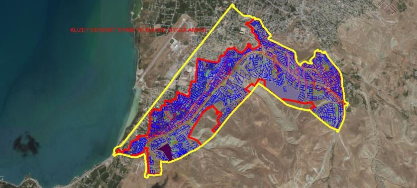 VAN ÇEVRE YOLU VE CİVARI KUZEY EDREMİT ETABI 18. MADDE İMAR UYGULAMASI ASKI İLANI