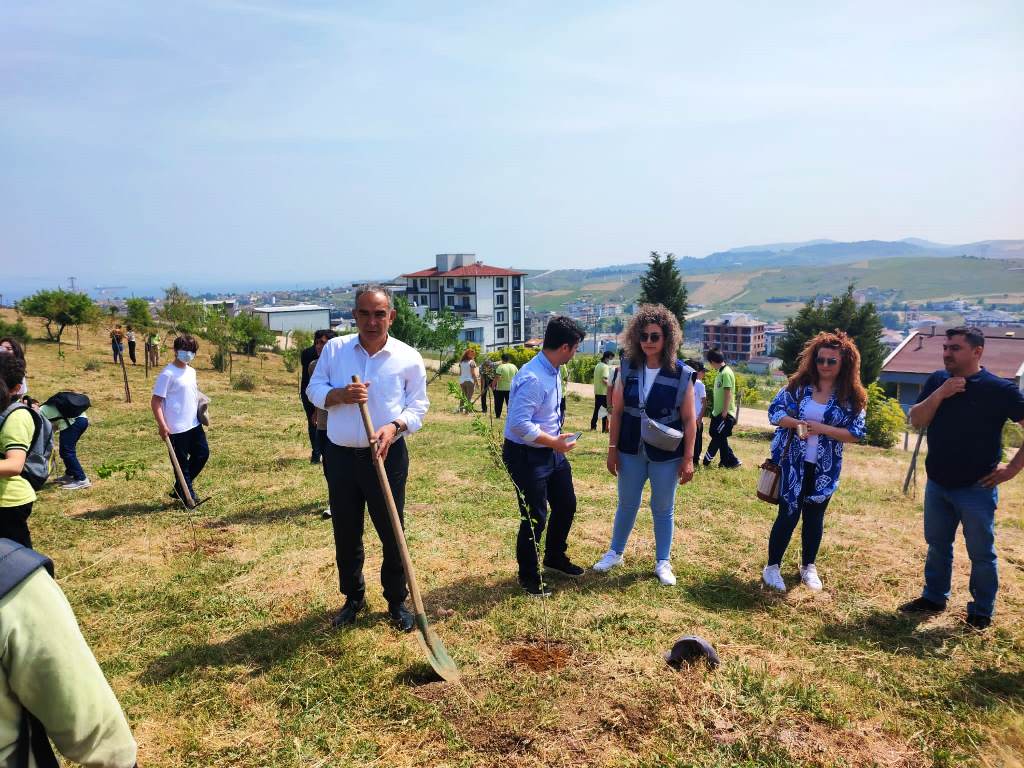 5 Haziran Türkiye Çevre Haftası Münasebetiyle Kompost Tesisi Ziyareti ve Fidan Dikimi