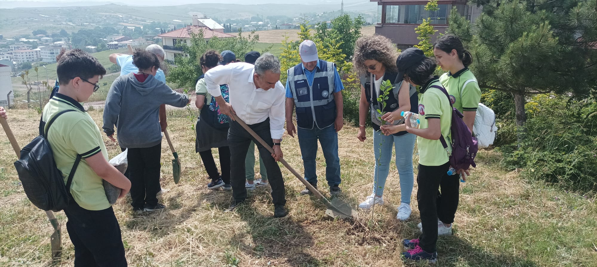 5 Haziran Türkiye Çevre Haftası Münasebetiyle Kompost Tesisi Ziyareti ve Fidan Dikimi