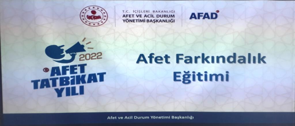 Afette Farkındalık Eğitimi