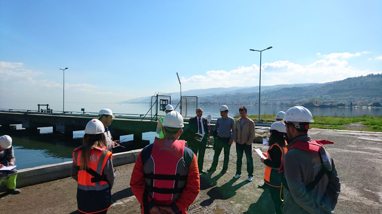 Akçansa Terminalinde Deniz Tatbikatı