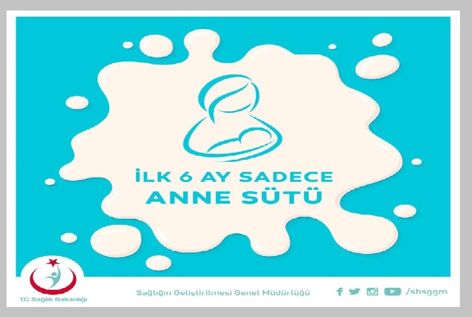 “ANNELER; BEBEKLERİNİZE İLK 6 AY SADECE ANNE SÜTÜ VERİNİZ’’