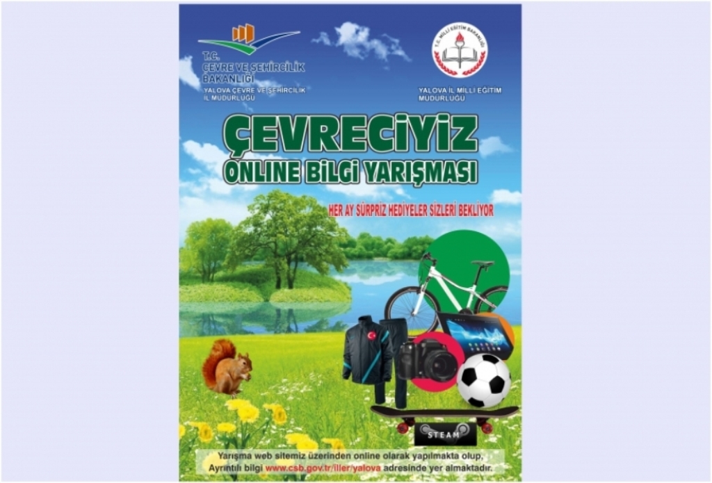 Çevreciyiz Online Bilgi Yarışmasına Dünya Çevre Gününde Ödül Töreni Yapılacaktır