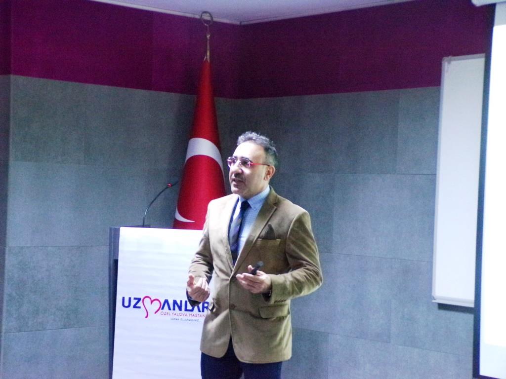 Dünya Sağlık Haftası Dolayısı İle Uzm. Dr. Müjdat Batur CANÖZ Kurum Personeline Konferans Verdi