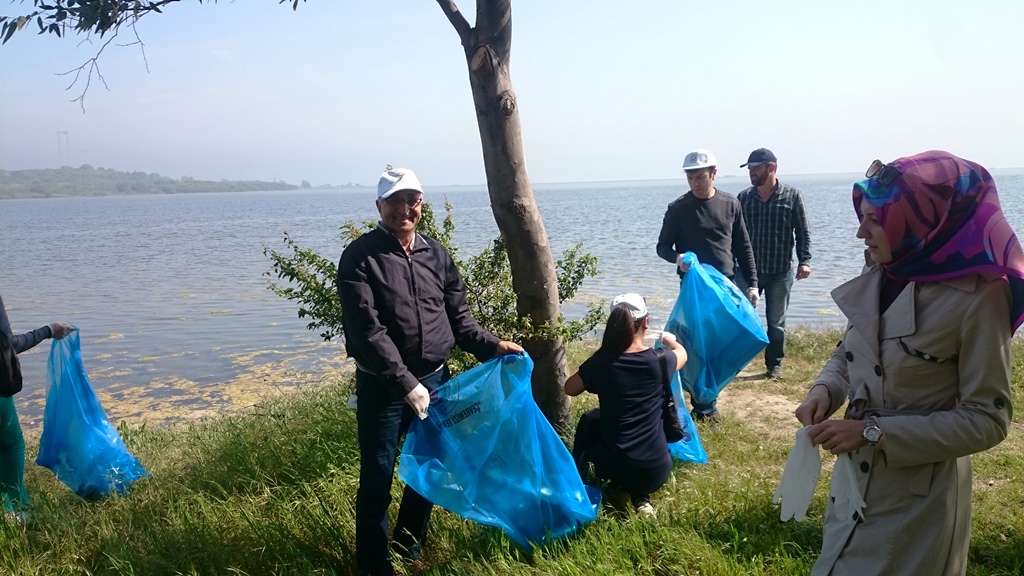 Hersek Lagünü Çevre Temizliği Yapıldı