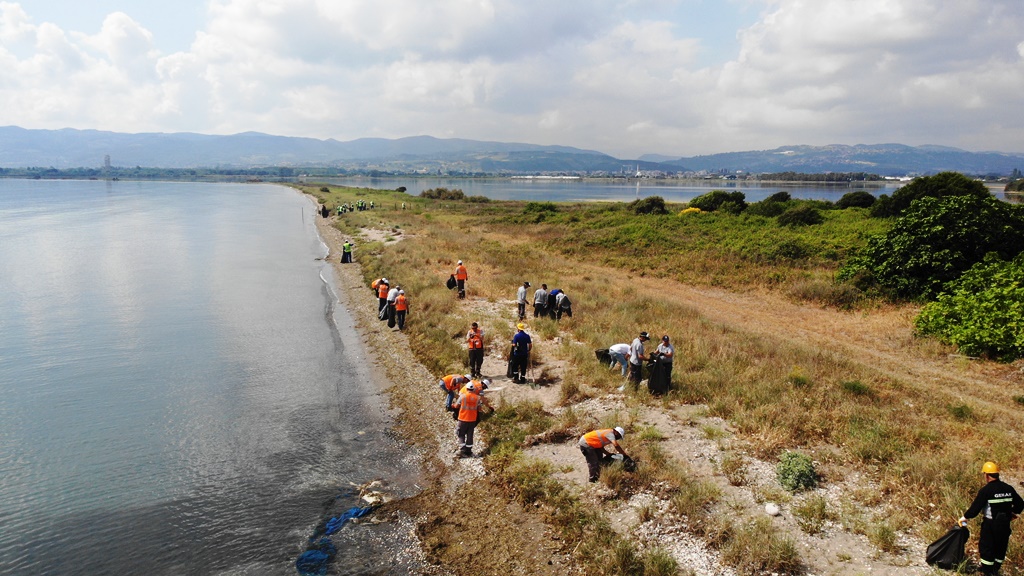 Hersek Lagünü Çevre Temizliği Yapıldı