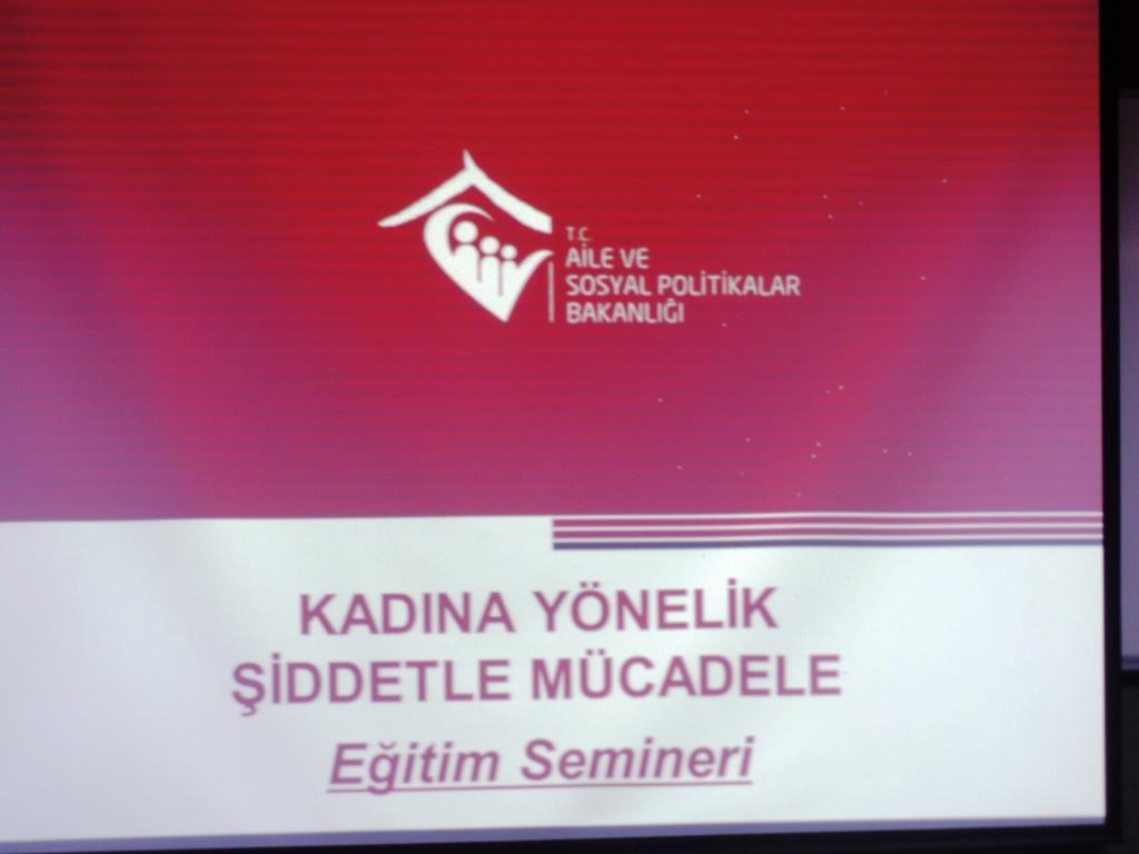 Kadına Yönelik Şiddetle Mücadele Konulu Konferans