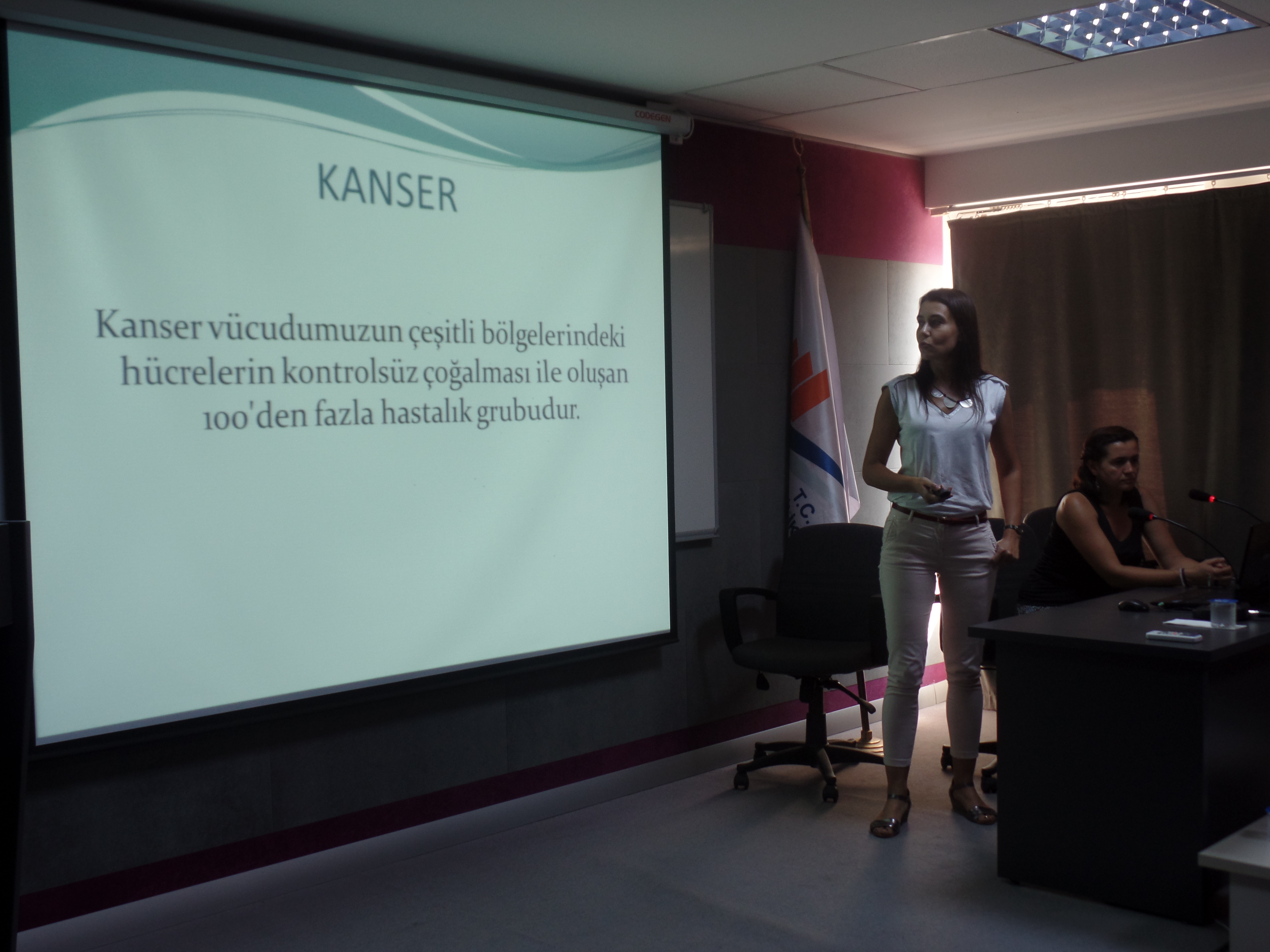 Kanser Taraması ve Eğitimine Yönelik Seminer Yapıldı.