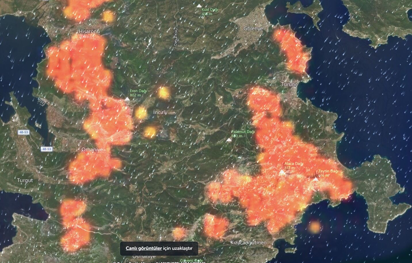 Orman Yangınlarında Hasar Gören Yapıları İnsansız Hava Araçları (Drone) Aracılığı İle 3 Boyutlu Olarak Tespit Ediyoruz.