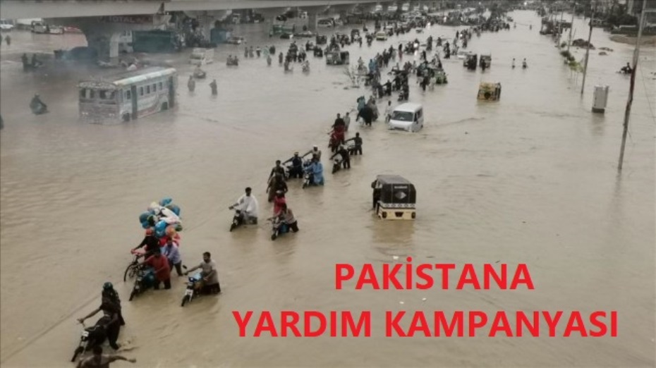 PAKİSTANA YARDIM KAMPANYASI