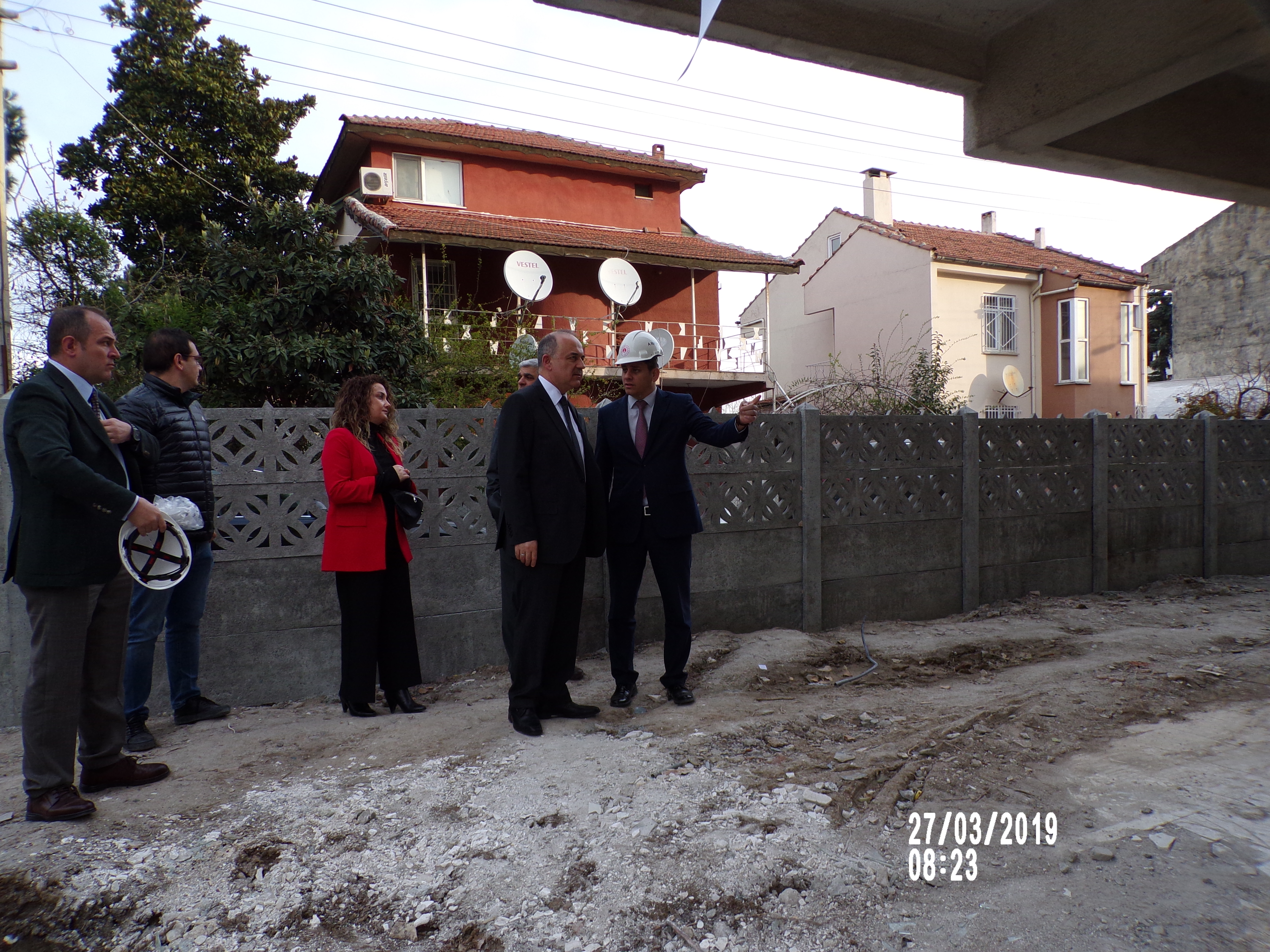 Sayın Valimiz Muammer EROL, Ar-Ge 18: “Bina Onarım ve Güçlendirilmesinde Yeni Yöntemler (Karbon-Elyaf Lifli Kompozitler ile Güçlendirme)” Çalışması Kapsamında Şantiye Ziyaretinde Bulundu