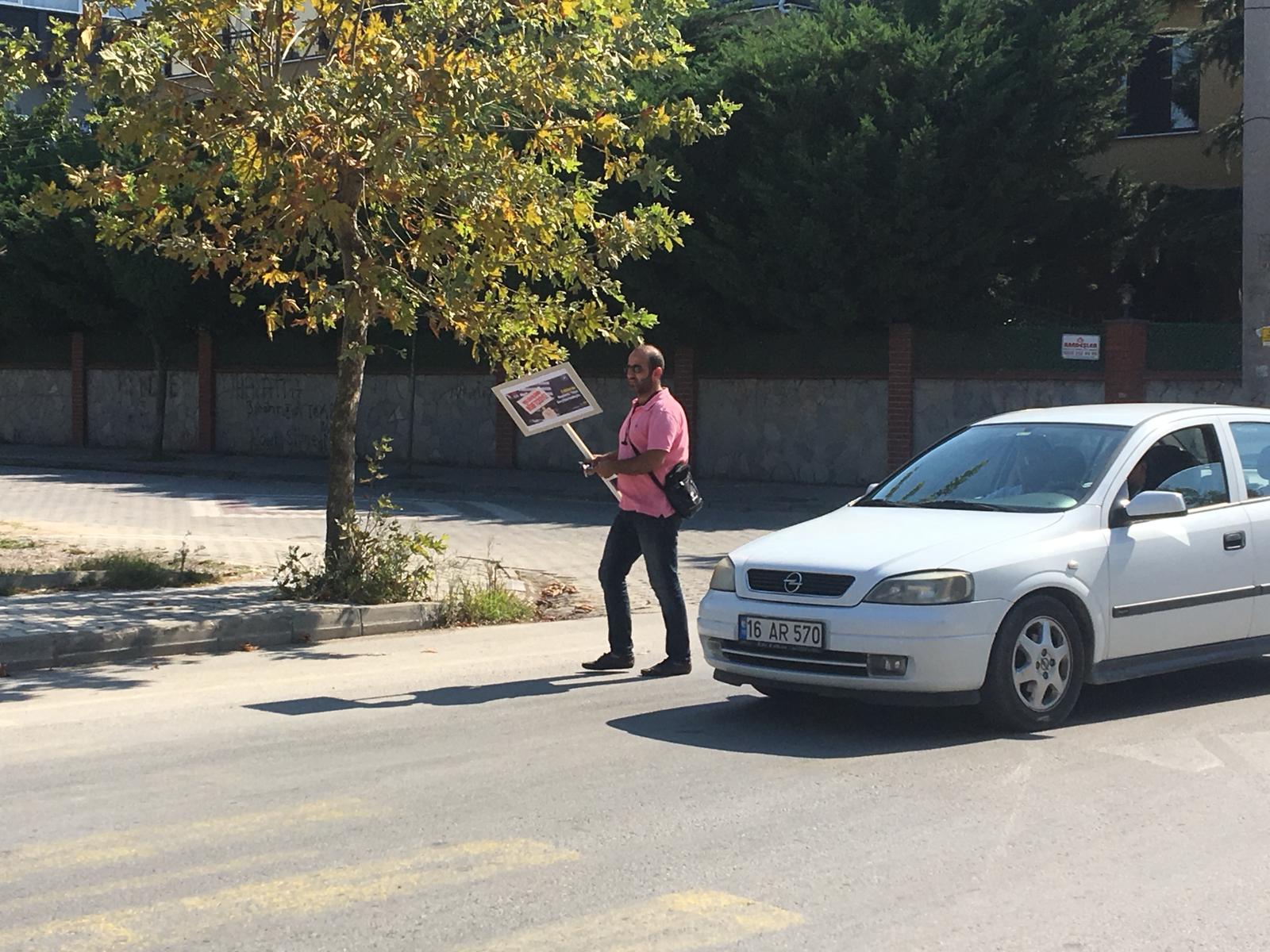 Trafikte yaya önceliğine dikkat çekmek amacıyla düzenlenen etkinliğe İl Müdürlüğümüz Personeli’de katıldı.