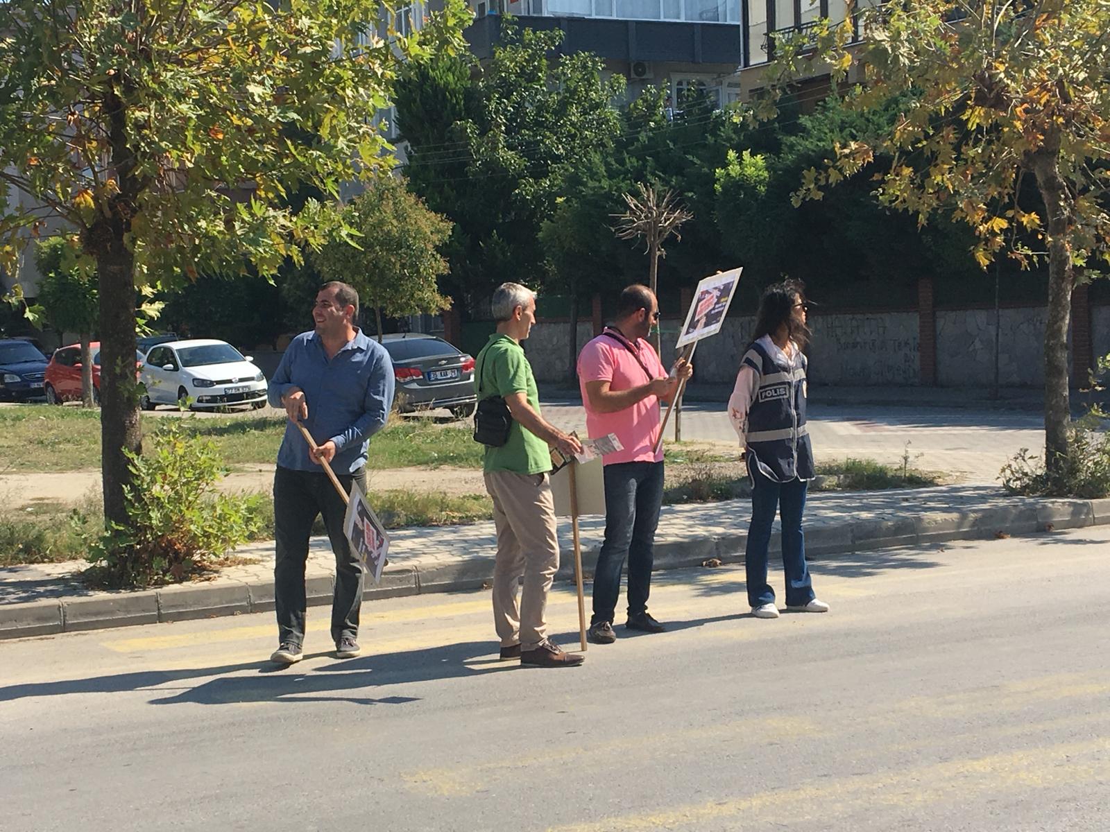 Trafikte yaya önceliğine dikkat çekmek amacıyla düzenlenen etkinliğe İl Müdürlüğümüz Personeli’de katıldı.