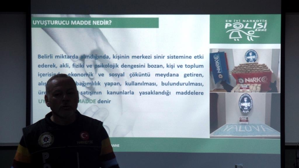 Uyuşturucu İle Mücadelede Toplumsal Bilinç ve NARKO ANNNE Projesi Kapsamında Bilgilendirme