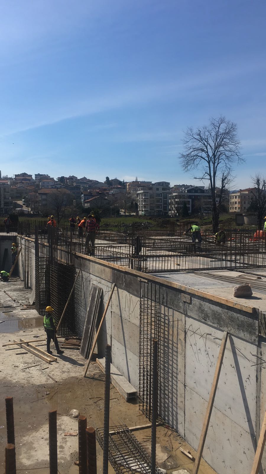 Yalova Külliyesi A Blok Yapım İşi (Sabri Ekşinozlugil Anadolu İmam Hatip Lisesi) İnşaatına Hızla Devam Ediliyor