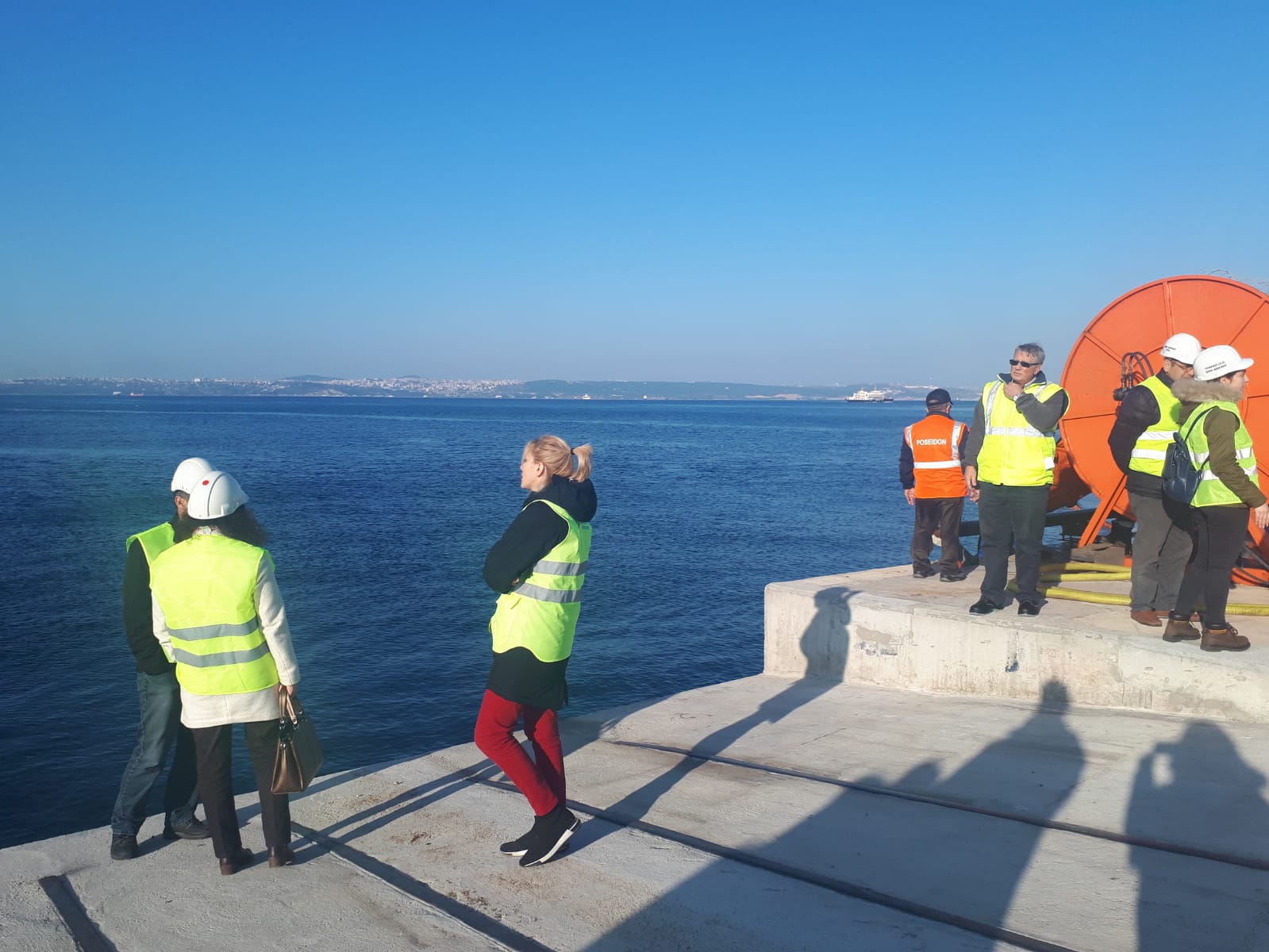 Yalova Ro-Ro Terminalinde Deniz Tatbikatı