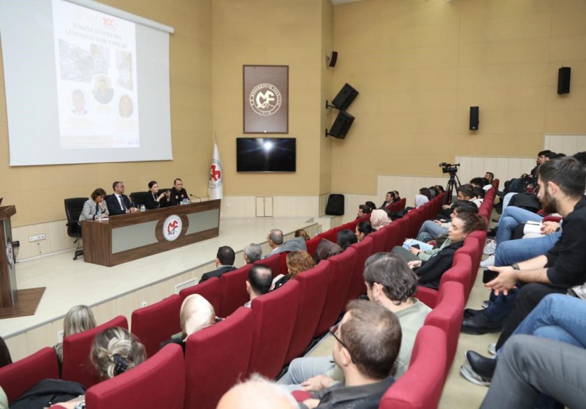 Erciyes Üniversitesi tarafından düzenlenen “Türkiye Yüzyılında Güvenli ve Yeşil Yapılar”  Paneline Katılım Sağlandı.