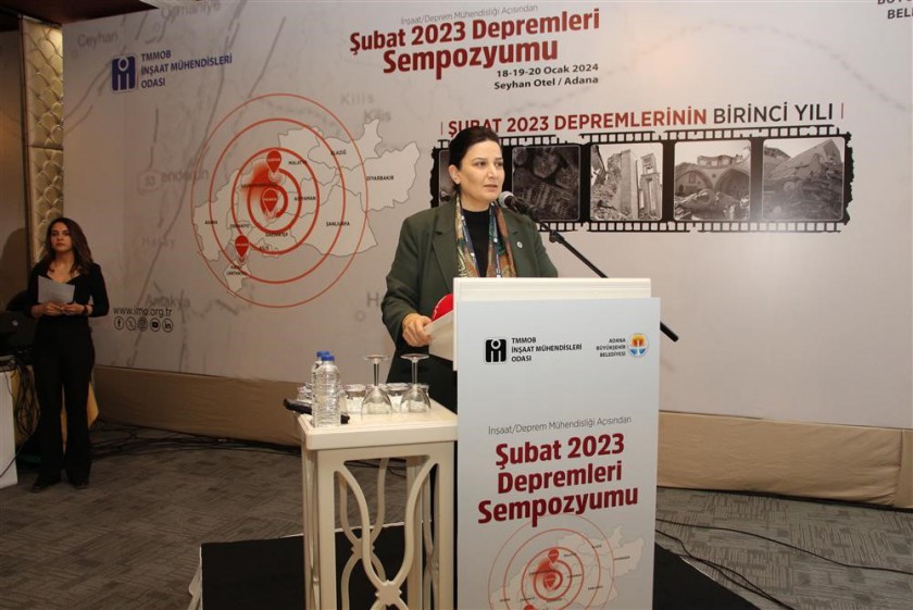 ŞUBAT 2023 DEPREMLERİ SEMPOZYUMU'NA KATILIM SAĞLANDI