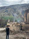 YANGIN BÖLGELERİNDE HASAR TESPİT ÇALIŞMALARI İVEDİLİKLE TAMAMLANIYOR