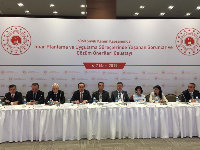 İmar Planlama ve Uygulama Süreçlerinde Yaşanan Sorunlar ve Çözüm Önerileri Çalıştayı