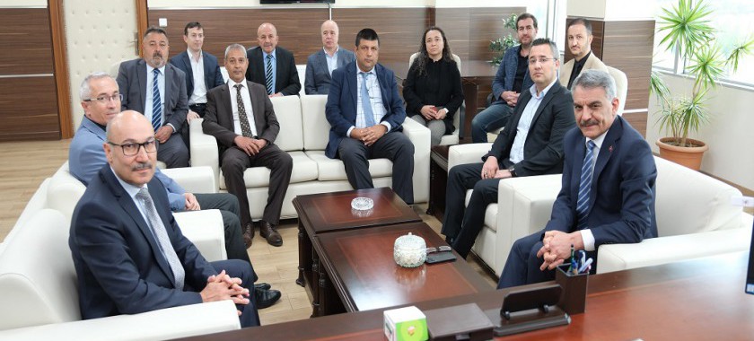 Valimiz Mehmet Ali Özkan İl Müdürümüze Hayırlı Olsun Ziyaretinde Bulundu