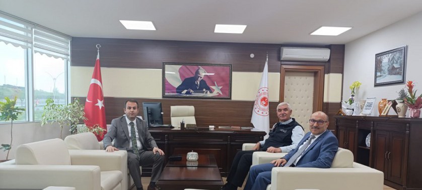 Yozgat AFAD İl Müdürü ve İşkur Müdüründen İl Müdürümüze Hayırlı Olsun Ziyareti