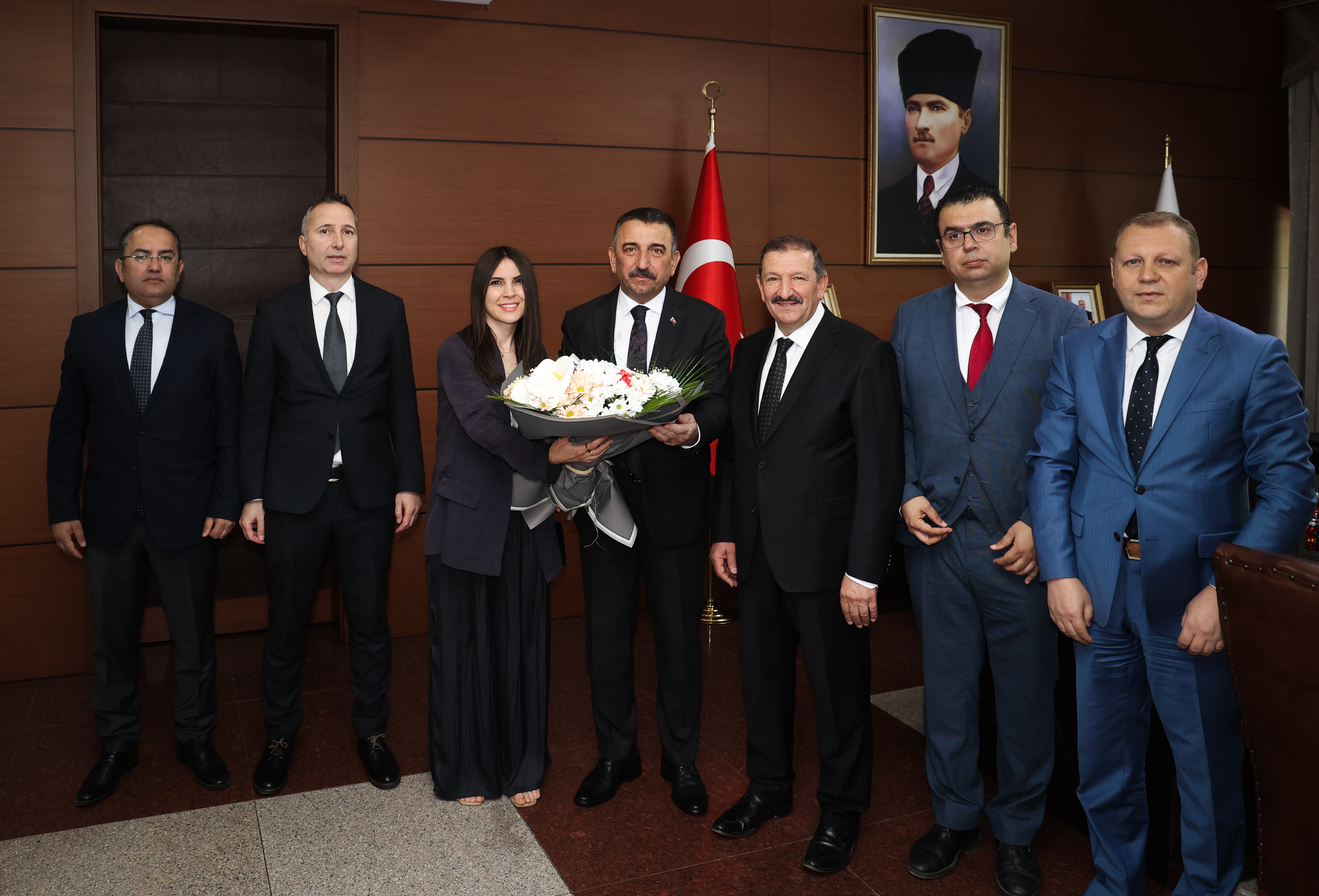 Çevre Haftası Kapsamında Vali Osman Hacıbeytaşoğlu'na Ziyaret