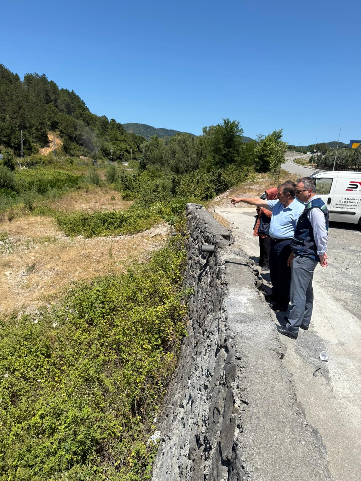 Hamzafakıhlı Deresi'ndeki Kirlilik Şikayeti Üzerine Denetim Gerçekleştirildi