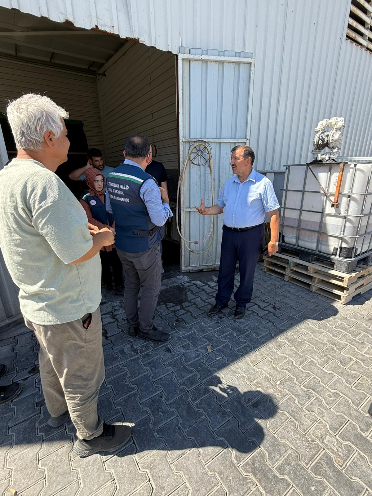 Hamzafakıhlı Deresi'ndeki Kirlilik Şikayeti Üzerine Denetim Gerçekleştirildi