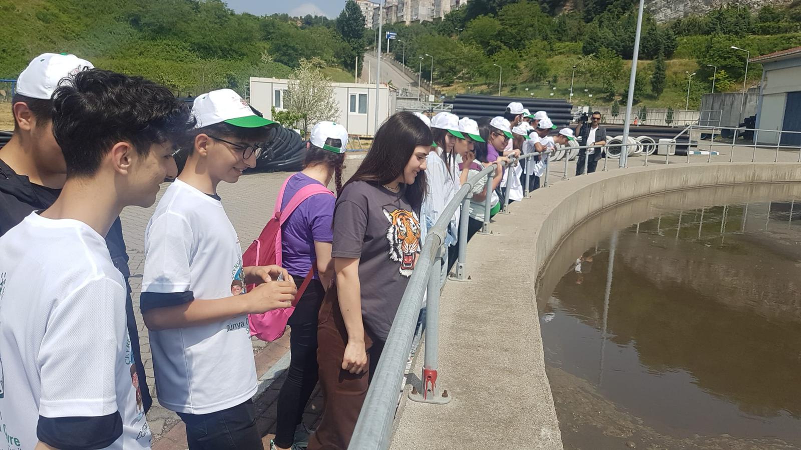 Türkiye Çevre Haftası Etkinlikleri Kapsamında Zonguldak Belediyesi İleri Biyolojik Atıksu Arıtma Tesisinde  Teknik Gezi Yapıldı