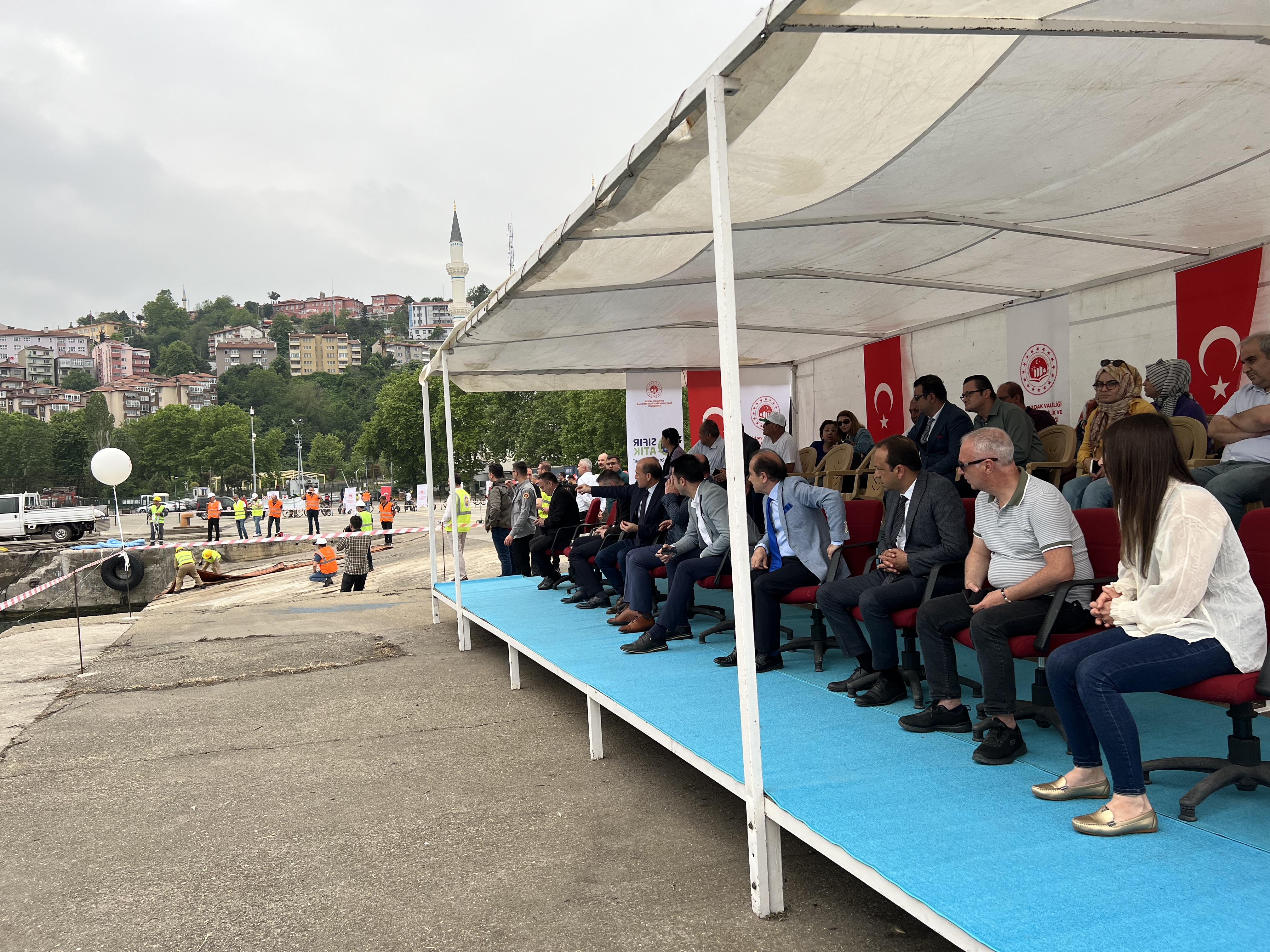 Türkiye Çevre Haftası Etkinlikleri Kapsamında Deniz Kirliliği Acil Müdahale Tatbikatı