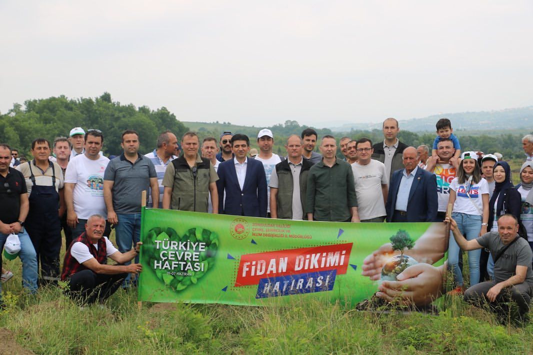 Türkiye Çevre Haftası Etkinlikleri Kapsamında İl Müdürlüğümüz Fidan Dikimi Etkinliği