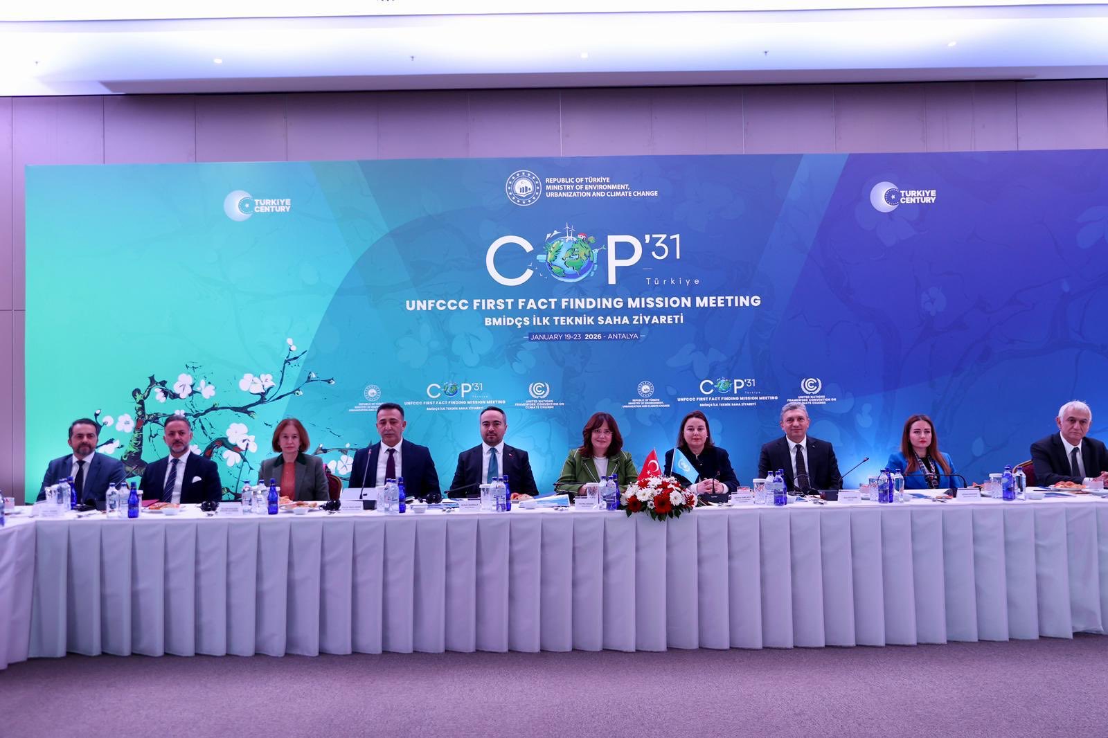 Bakan Yardımcılarımız Sayın Fatma Varan ve Sayın Burak Demiralp Antalya’da COP Temsilcileriyle Bir Araya Geldi