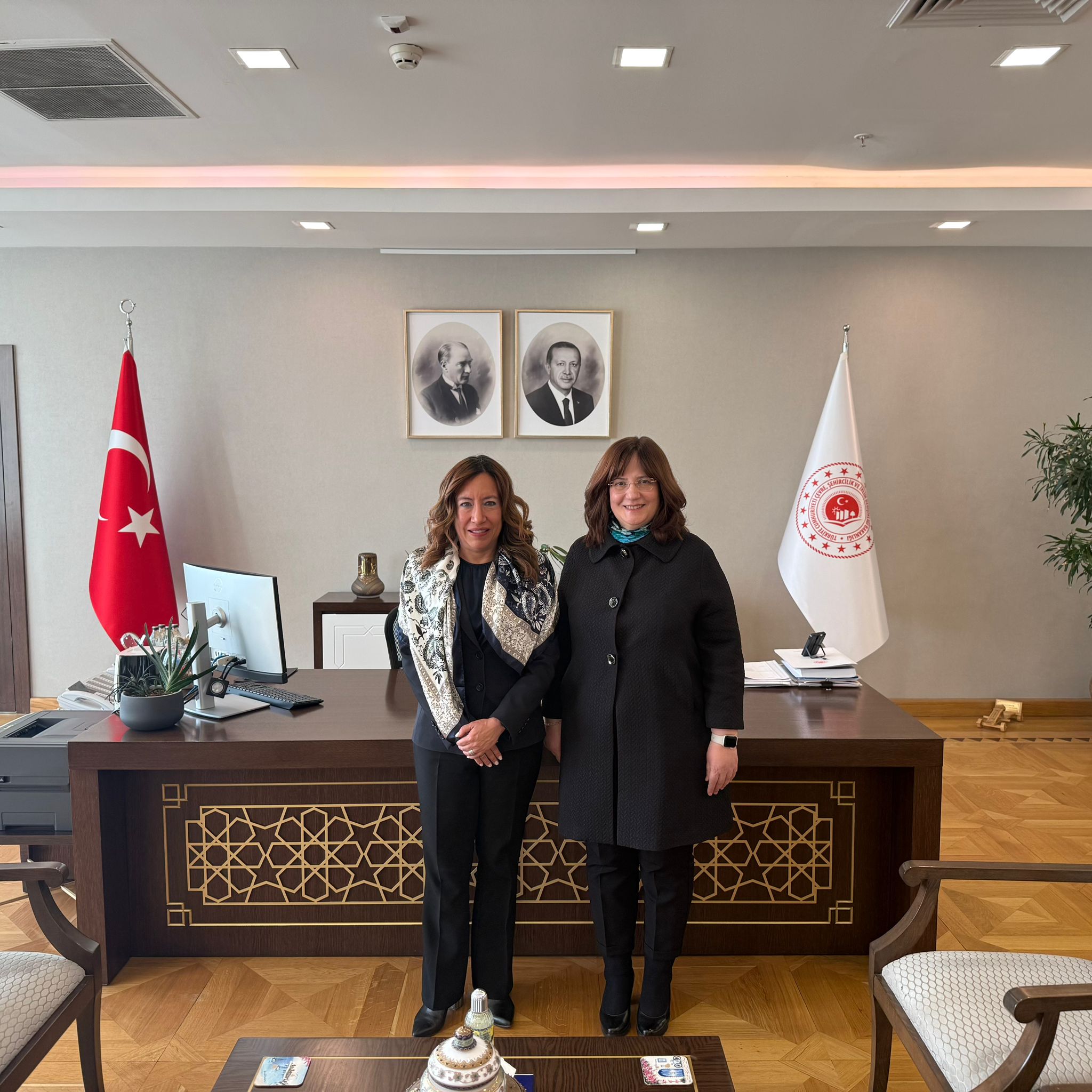 UNDP Türkiye Mukim Temsilcisi Monica Merino Bakan Yardımcısı Varank’ı Ziyaret Etti