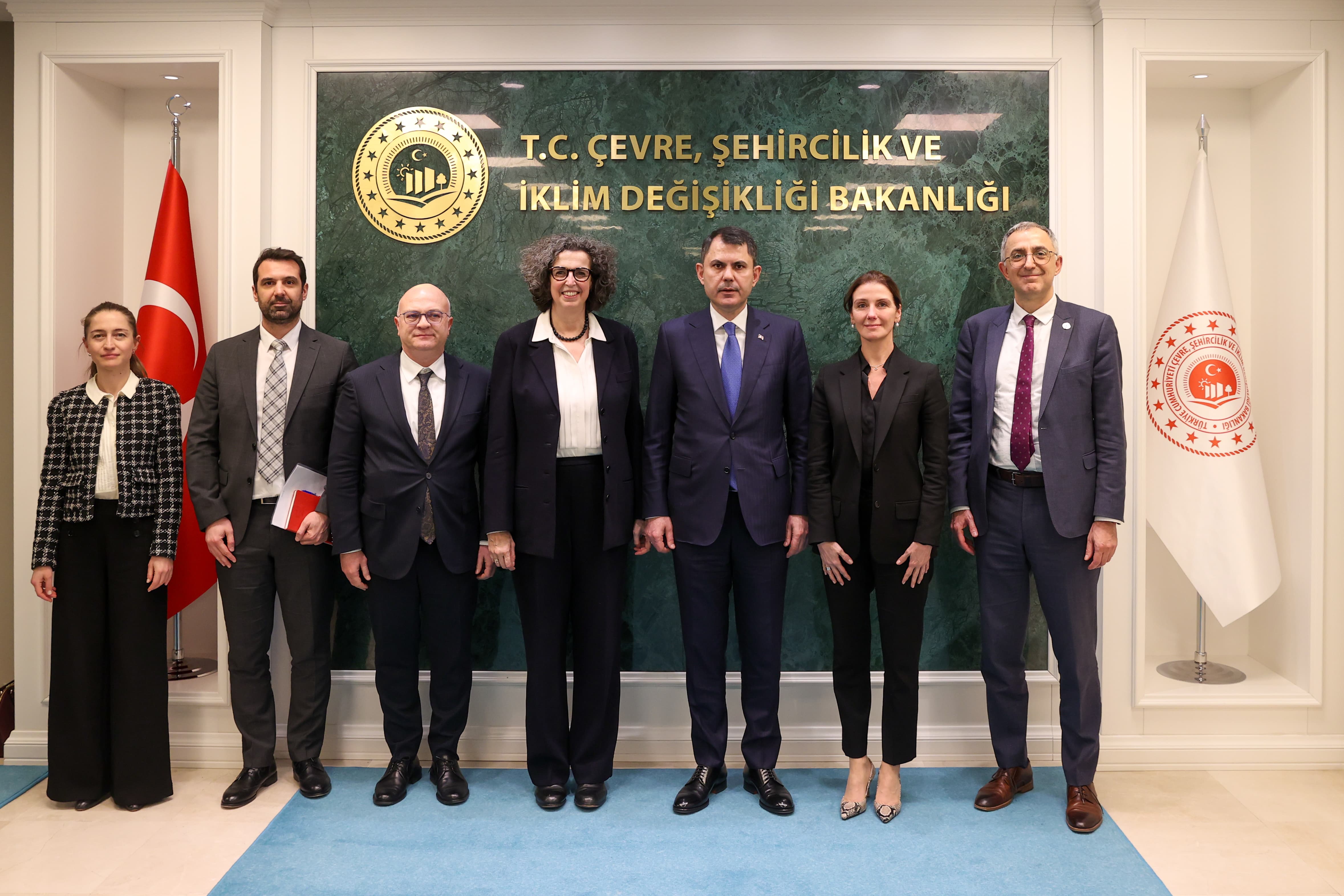 Minister Murat Kurum Receives Delegation from the European Bank for Reconstruction and Development
