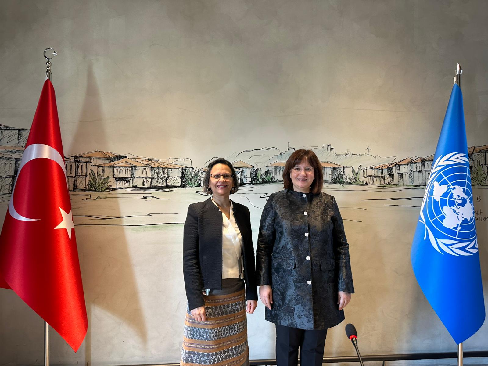 Deputy Minister Ms. Fatma Varank Meets with UNFPA Türkiye Representative Ms. Khan