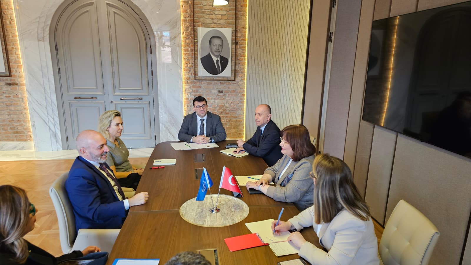 Deputy Minister Ms. Fatma Varank Evaluated the COP31 Process with UNDP Director Marcos Neto
