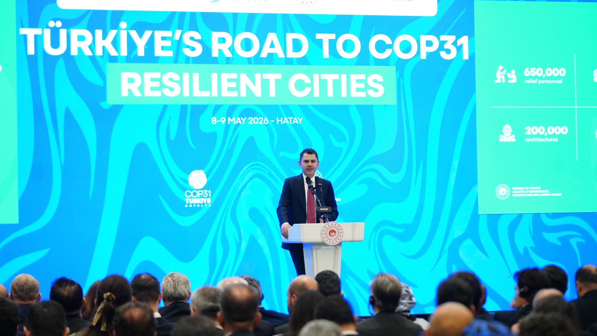 COP31 Message for Resilient Cities Delivered from Hatay