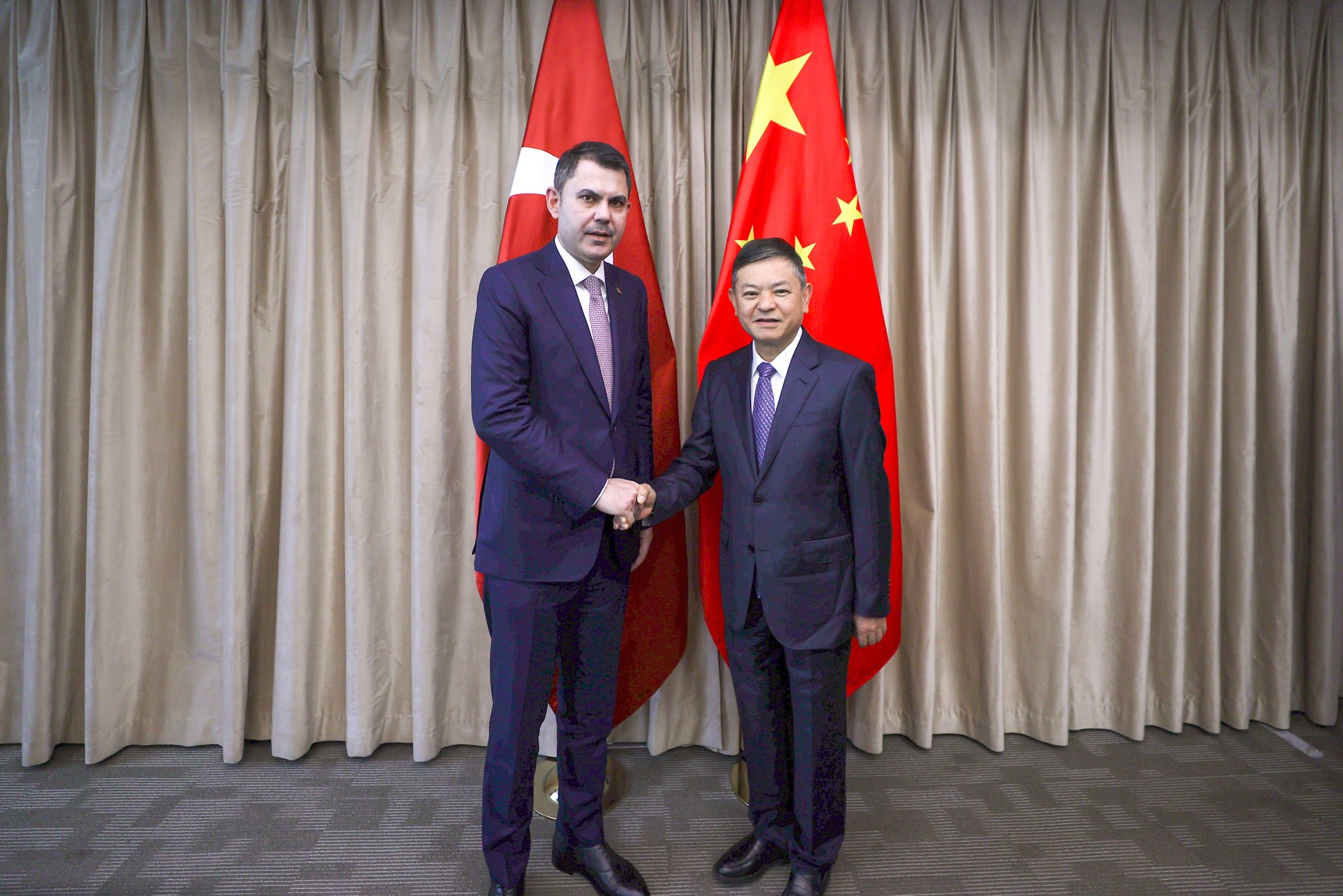 Minister Murat Kurum Held COP31 and Urban Development Cooperation Talks in China