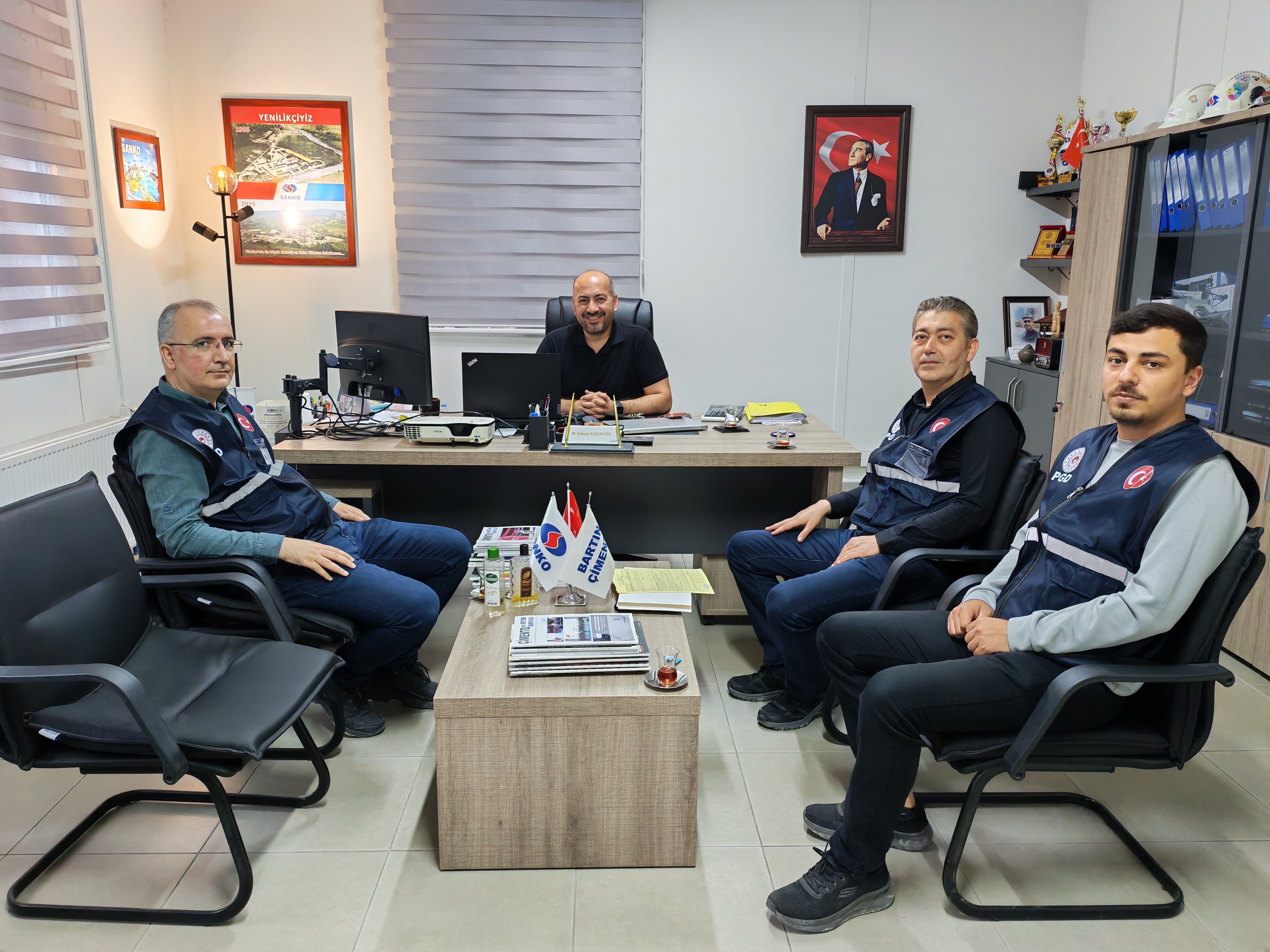 Piyasa Gözetimi ve Denetimi Kapsamında Çimko Çimento ve Beton Sanayi Tic. A.Ş.'ne İl Müdürlüğü Personelimizce Denetim Gerçekleştirilmiştir.